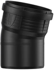 ELLEBOOG PP 15°MF 125MM ZWART
