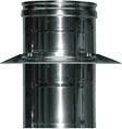 ELEMENT FIXATION AU TOIT INOX SP  80MM