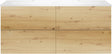 Onderbouw COFFEE 4 lades 140 duo eiken Decor urban +dubbele wastafel mat wit