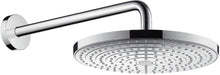 Hoofddouche Raindance Select S240 2JET Hansgrohe +arm 390MM chroom