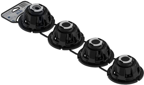 Set Van 4 regelbare douchepoten 93-122MM