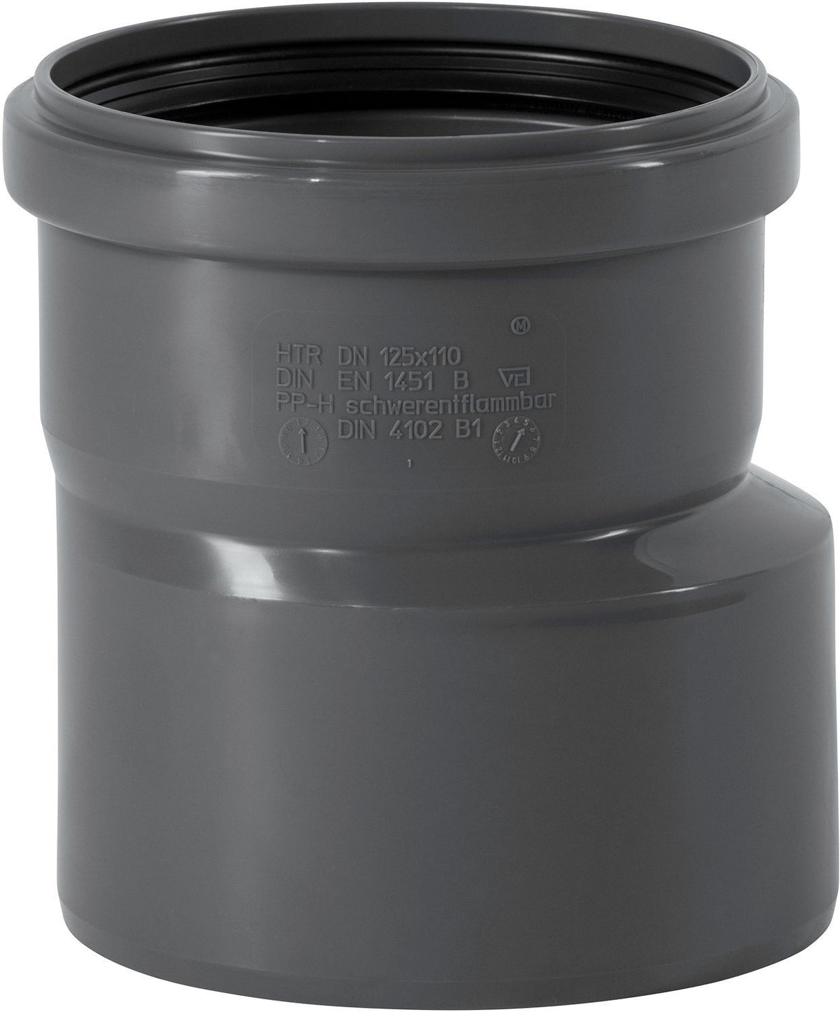 Verloopstuk Mf 125-110MM Pp HT-Safe Ostendorf