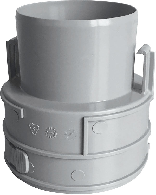 Koppelstuk Pp voor (multi)flex 130MM vast/flex
