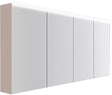 Spiegelkast COFFEE 4 deuren 1800MM 4250K basaltgrijs mat