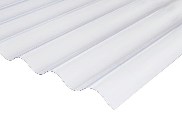 Scala golfplaat 76/18 122x115 cm 0,9mm pvc transparant