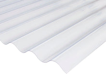 Scala plaque ondulée 76/18 244x115 cm 0,9mm pvc transparent