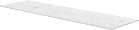TABLET KERAMISCH MARMER PURO B180 H1,2 1AFVOERGAT/KRAANGAT LINKS WHITE CALACATTA