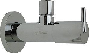DESIGN HOEKREGELKRAAN PURIS SCHELL CHROOM