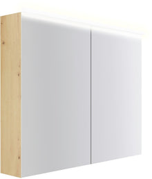 Spiegelkast COFFEE 2 deuren 1000MM 4250K eik Decor urban