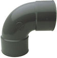 PVC elleboog kW Nicoll 90°.FF 90MM