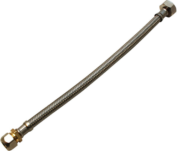 Inox 20 flexibel BI10-1/2"F-10MM knel 30CM
