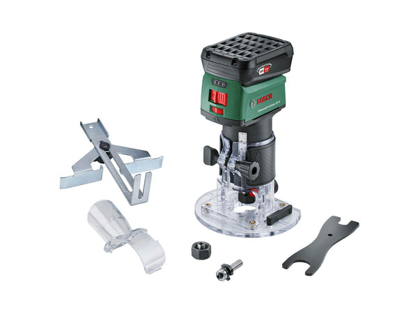 Bosch 18V-8 Advanced TrimRouter accu bovenfrees 18V Li-Ion zonder batterij + accessoires