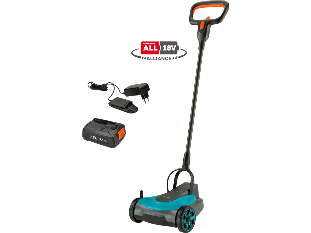 Gardena HandyMower 22/18V P4A accu grasmaaier 18V Li-Ion 22cm + lader
