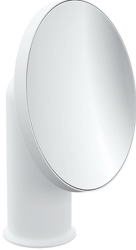 Vergrootspiegel staand geyser cosmic 5X mat wit