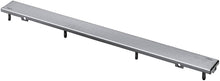 Rooster visign 100CM inox geborsteld Viega