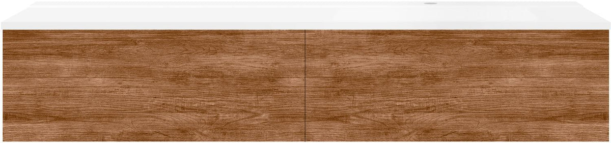 ONDERBOUW COFFEE 2 LADES 160 TEAKHOUT DECOR KANEEL+WASTAFEL RECHTS MAT WIT