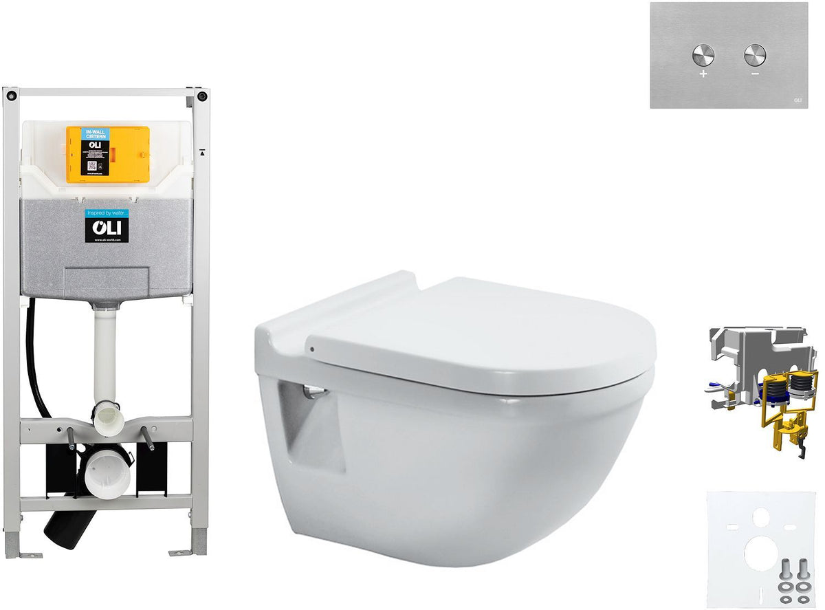 WALLFIX OLI HANGWC STARCK 3 DURAVIT BLINK INOX