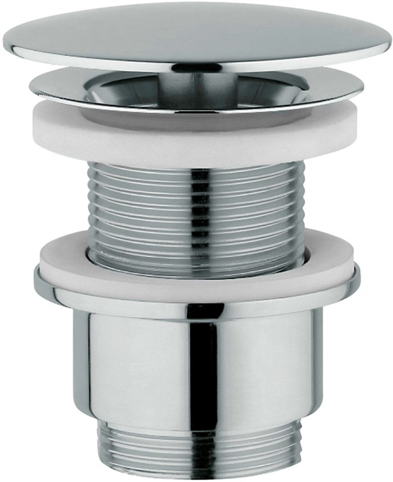 Design krepine nobili 5/4" rond zonder overloop chroom