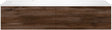 SOUS MEUBLE COFFEE 2 TIROIRS 140 NOYER DECOR VELOURS+LAVABO GAUCHE BLANC MAT