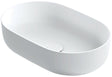 VASQUE A POSER NEO O 56X36 SANS PLAGE ROBINET/TROP-PLEIN XONYX BLANC SATIN