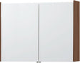 ARMOIRE DE TOILETTE MOLTO 81CM AVEC ECLAIRAGE LEDLINE CHENE NOYER