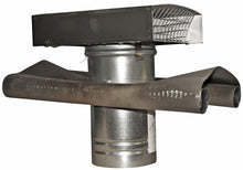 Verluchtingskap alu+slab voor ventilatie 160MM