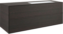 ONDERBOUW 2 LADES+ONDERBOUWLAVABO RECHTS TENSO 140 ZONDER KRAANGAT WENGE