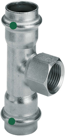 T 22-1/2"F-22MM Sanpress inox Viega