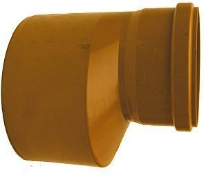 PVC reductie riool 200-125MM rood/bruin