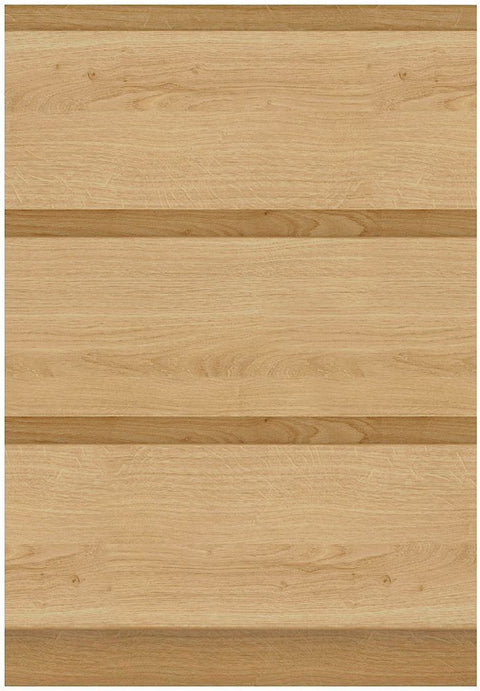 Onderbouw form/alano 3 laden staand 60CM +sokkel nordic eik