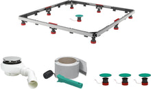 SET DE MONTAGE POUR DOUCHE MEPA MAX.120x120 6CM 33L/MIN