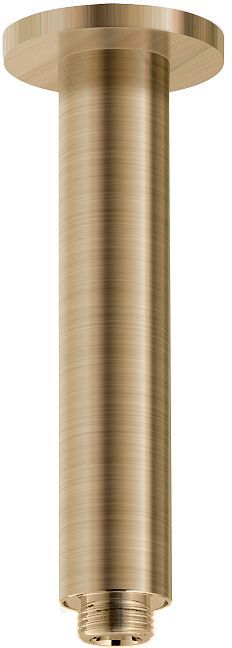 Douchearm plafond universeel nobili rond 1/2"-15CM Miele geborsteld