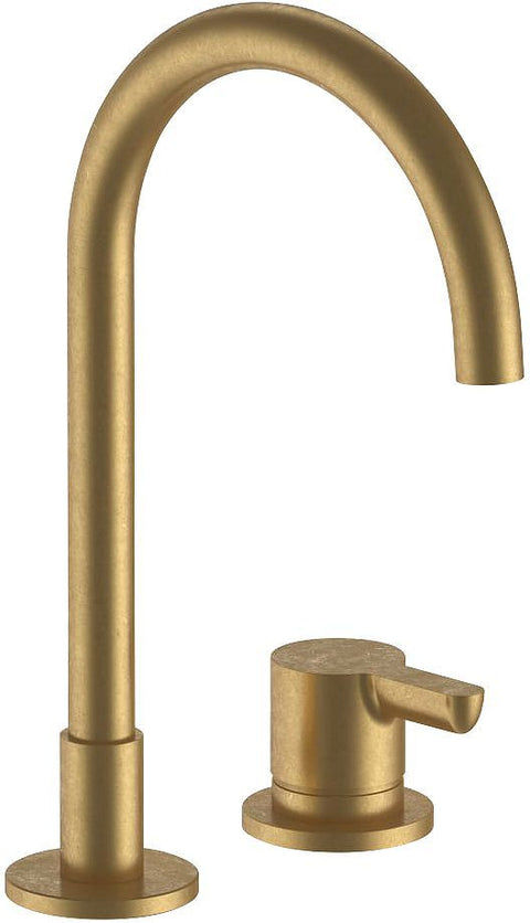 2 GATS MENGKRAAN LAVABO ICONA CLASSIC FANTINI ZONDER SLUITING 160MM PURE BRASS PVD