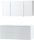 Meubel puro duo wit 140 Solid Molto spiegelkast