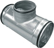 Spiral-d galva T voor ventilatie 125MM