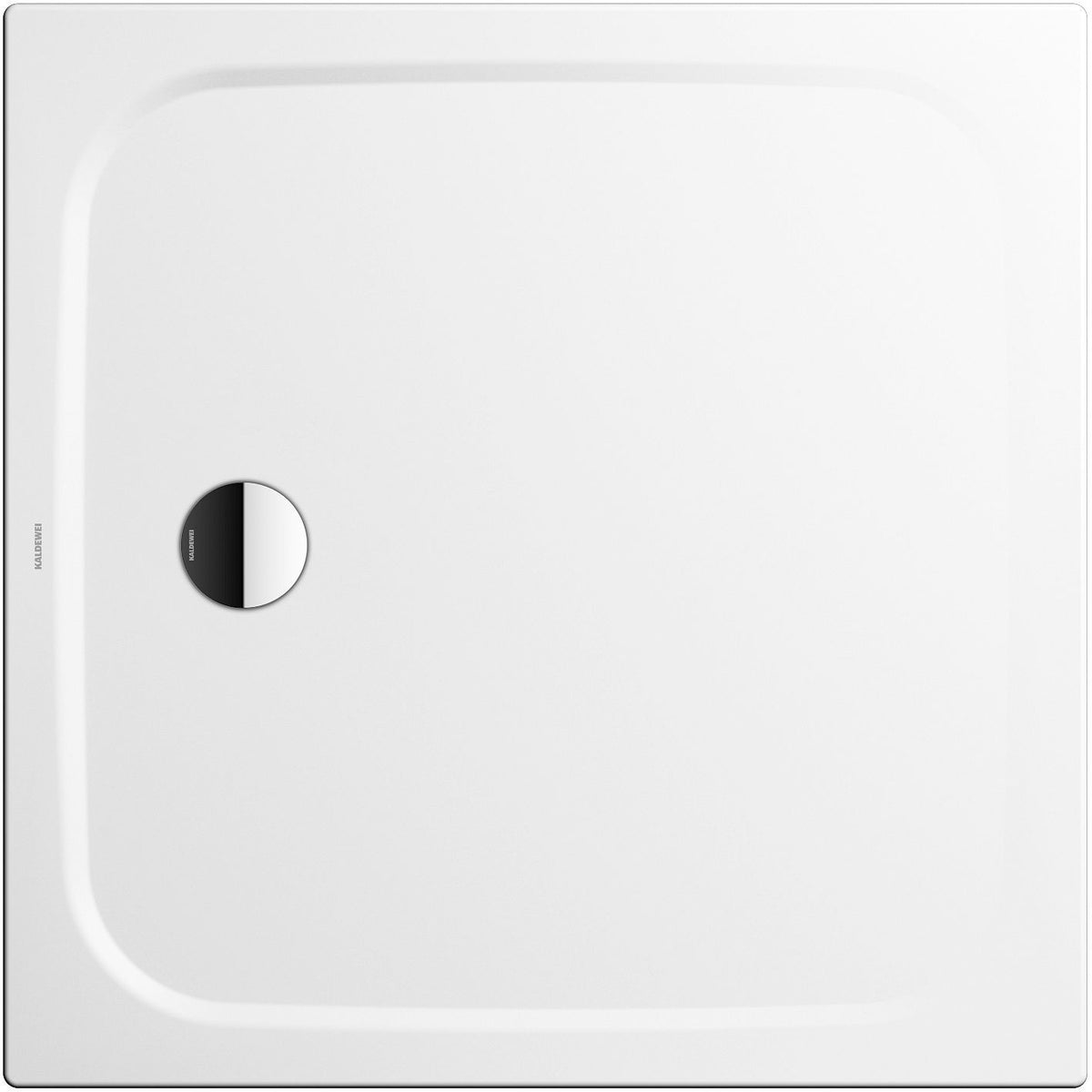 Tub plaatstaal cayonoplan kaldewei 80X80 wit