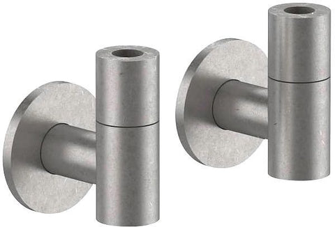 Hoekstopkraan met filter icona classic fantini raw metal pvd