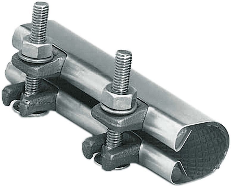 Reparatiekoppeling gf inox 5/4"(42-45MM)-L150MM