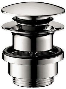 CLICK CREPINE 5/4" AVEC TROP-PLEIN HANSGROHE CHROME