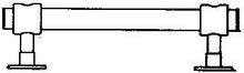 POIGNEE BAIGNOIRE VOLA 35CM CHROME