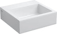 LAVE-MAINS FLUSH 1 CLOU 28CM SANS TROU ROBINET MARBRE MINERALE