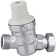 Caleffi Box 5*DRUKVERMINDERAAR chroom 16BAR 3/4