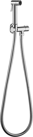 SET DE DOUCHE A MAIN WC AVEC ROBINET D'ARRET ET CLAPET ANTI-RETOUR BELGAQUA CHROOM