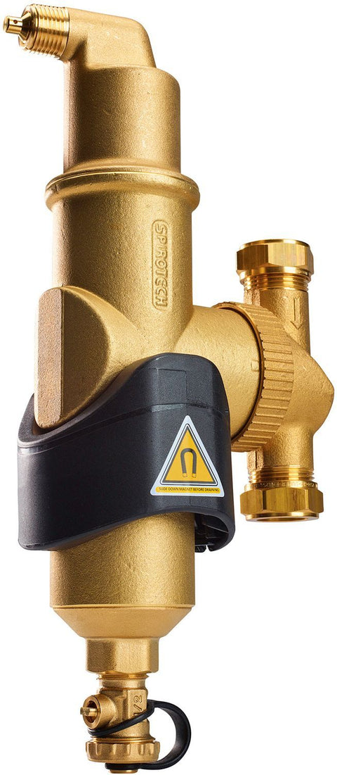 Lucht+vuilafsch.spirocombi MB3 22MM