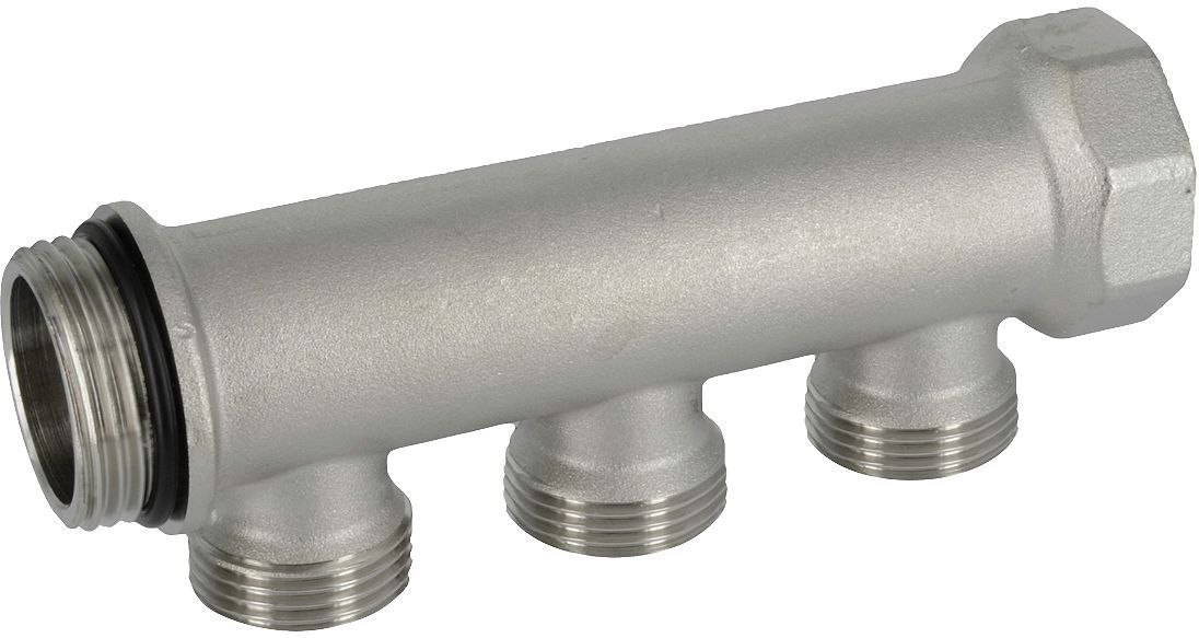 Uni.collector 4/4" - 3X3/4"EK zonder stopkranen, circulatiepompen — SKU DESCO-181533