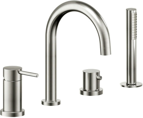 4GATS Badmengkraan voor badrand live nobili inox, kranen & mengkranen — SKU DESCO-185904