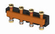 SEGMENT DE DISTRIBUTION OUVERT POUR 2+1 CIRCUITS DE CHAUFFAGE MEIBES