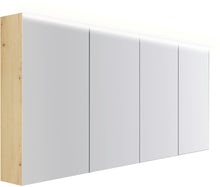 Spiegelkast COFFEE 4 deuren 1800MM 4250K eik Decor urban
