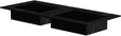 TABLET MARBRE CERAMIQUE PURO LAVABO S DOUBLE L120 H1,2 +TROU ROBINETS BAMBOO BLACK