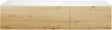 ONDERBOUW COFFEE 2 LADES 140 EIKEN DECOR URBAN+WASTAFEL KUNSTMARMER LINKS WIT